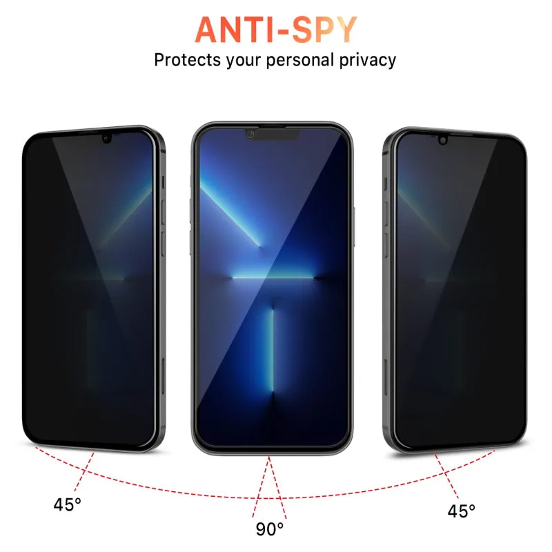Full Coverage Privacy Tempered Glass Screen Protector